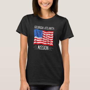 Georgia Atlanta LDS Mission Proud Mormon Missionar T-Shirt