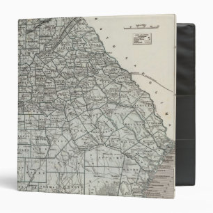 Georgia Atlas Map Binder