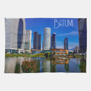 Georgia Batumi Architecture Landscape Kitchen Towel