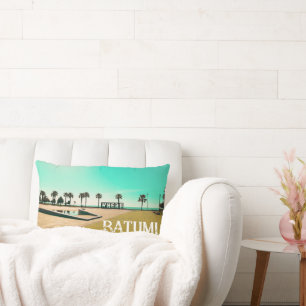 Georgia Batumi Architecture Landscape Lumbar Pillow