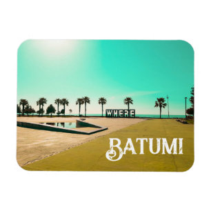 Georgia Batumi Architecture Landscape Magnet