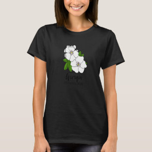 Georgia Cherokee Rose Flower   T-Shirt