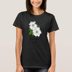 Georgia Cherokee Rose Flower T-Shirt