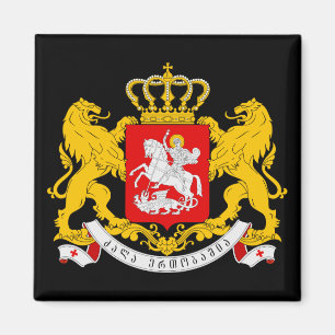 georgia coat of arms magnet