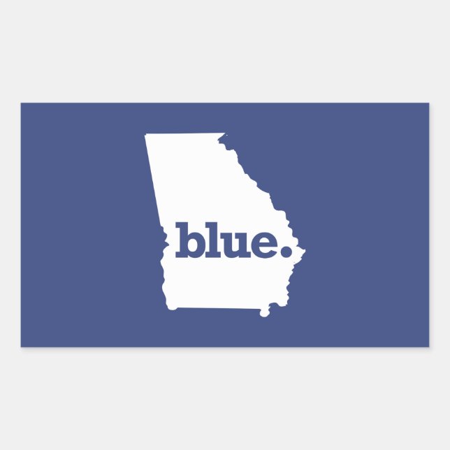 Georgia Democrat Sticker (Front)