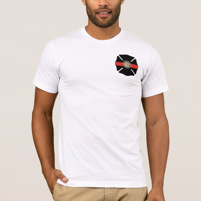 Georgia Firefighter T-Shirt (Front)