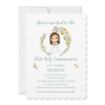 GEORGIA First Communion Invitation