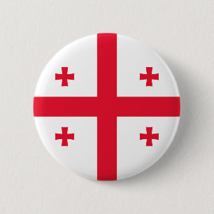 Georgia Flag 2 Inch Round Button