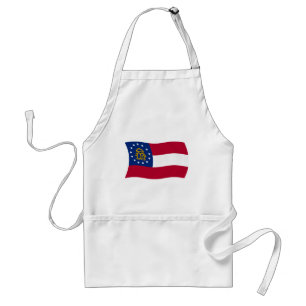 Georgia Flag Apron