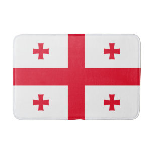 Georgia Flag Bath Mat