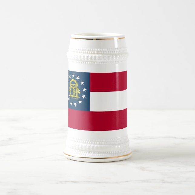 GEORGIA FLAG BEER STEIN (Center)
