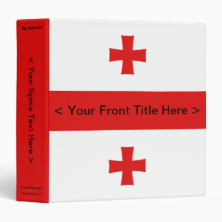 Georgia Flag Binder