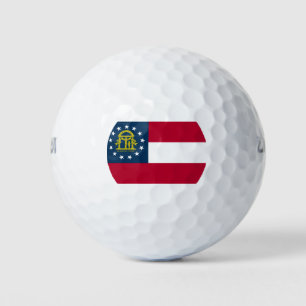 GEORGIA FLAG GOLF BALLS