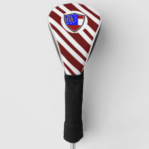 Georgia flag golf head cover