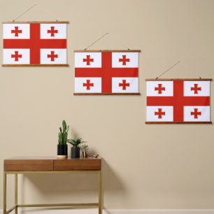 Georgia flag hanging tapestry