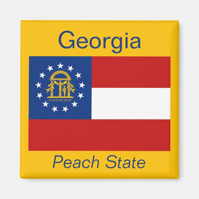 Georgia Flag Magnet (Front)