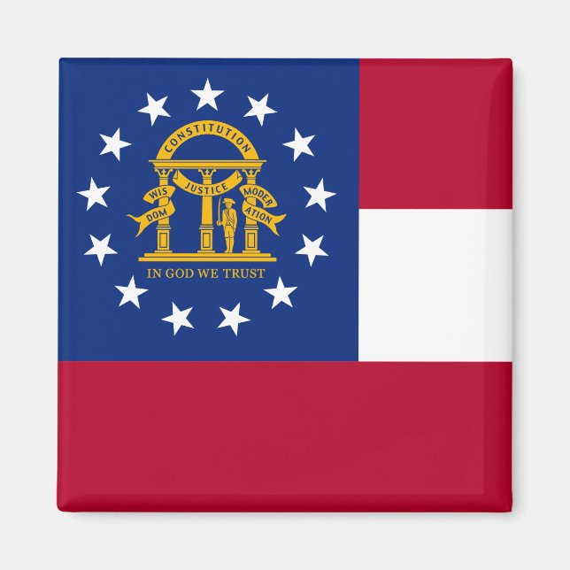 Georgia Flag Magnet (Front)