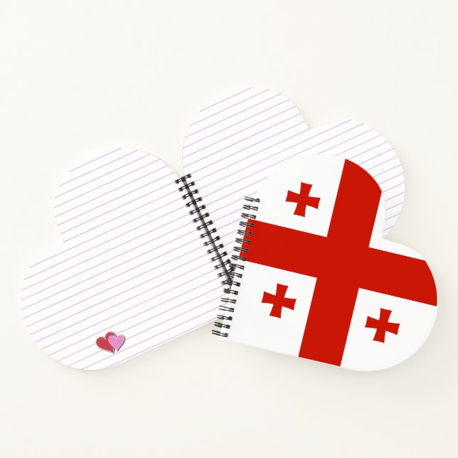Georgia flag notebook (Inside)