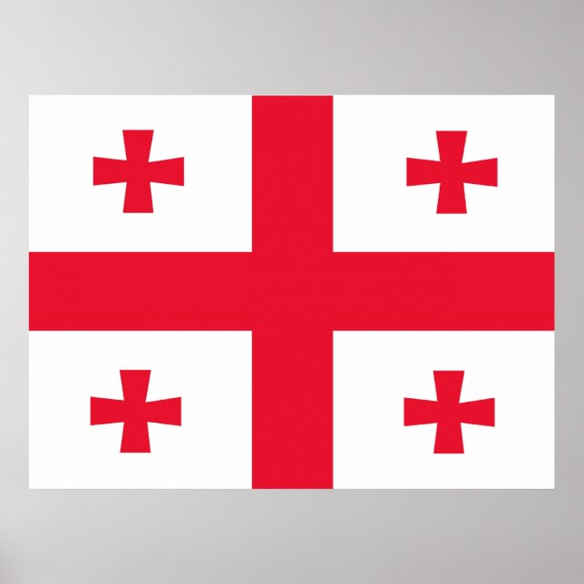 Georgia flag poster (Front)