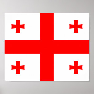 Georgia Flag Poster