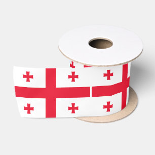 Georgia Flag Satin Ribbon