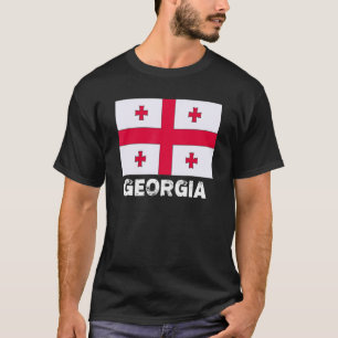 Georgia Flag Support Georgian People Women Men T-Shirt