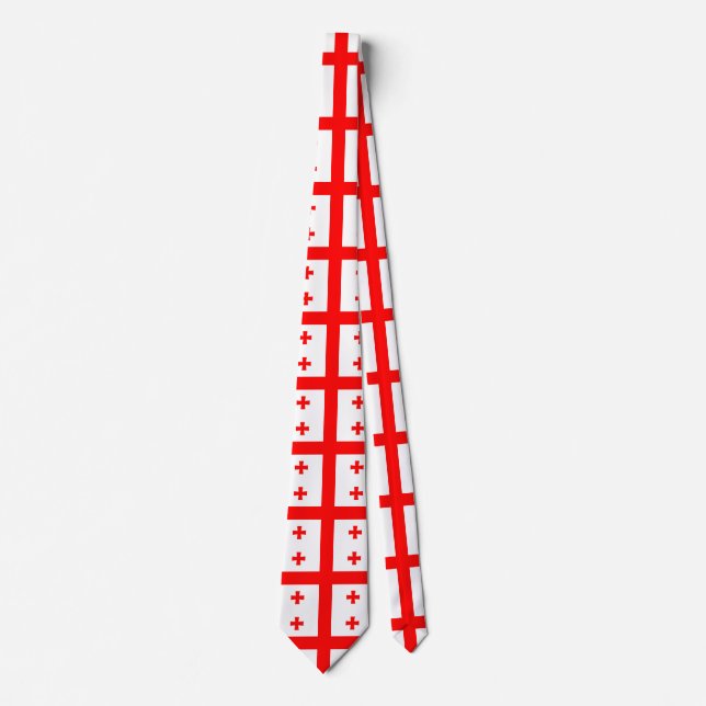 Georgia Flag Tie (Front)