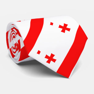 Georgia Flag Tie