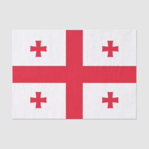 Georgia Flag Tissue Paper