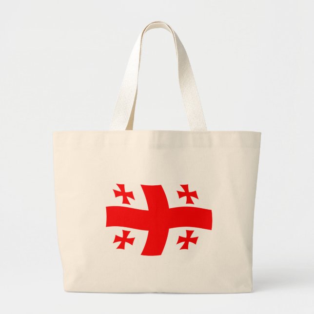 Georgia Flag Tote Bag (Front)