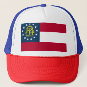 GEORGIA FLAG TRUCKER HAT