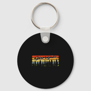 Georgia Forest Sunset Trees Cabin Theme Souvenir  Keychain