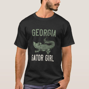 Georgia Gator Girl Alligator Women T-Shirt