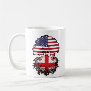 Georgia Georgian American USA United States Coffee Mug