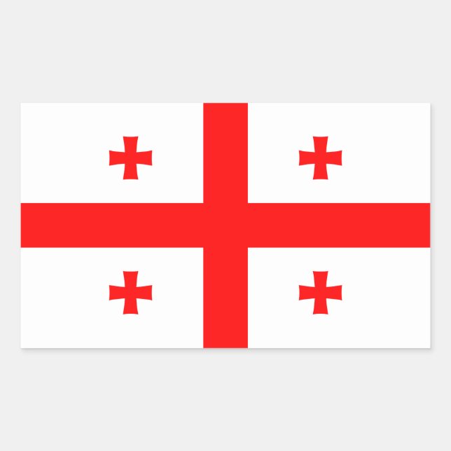 Georgia – Georgian Flag Sticker (Front)