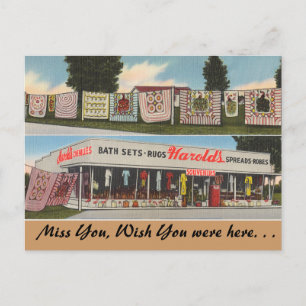 Georgia, Harold's Shop Postcard