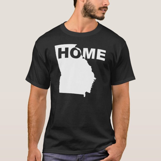 Georgia Home Away From State T-Shirt (Front)