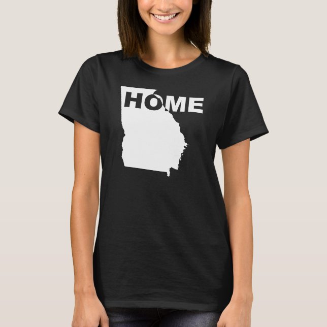 Georgia Home Away From State T-Shirt (Front)