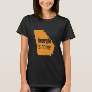 Georgia Is Home Proud Georgians Vintage Distressed T-Shirt