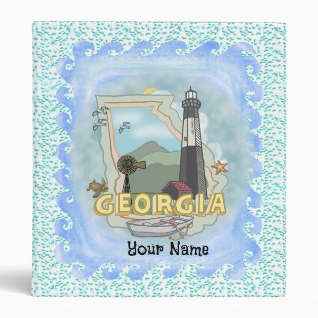 Georgia Lighthouse Binder (Front)