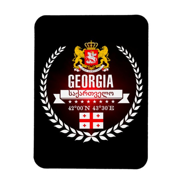 Georgia Magnet (Vertical)