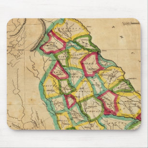 Georgia Map Mouse Pad
