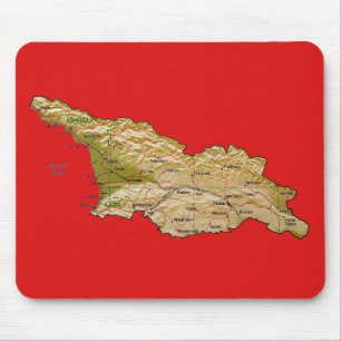 Georgia Map Mousepad