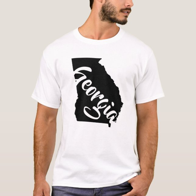 Georgia Map T-Shirt (Front)