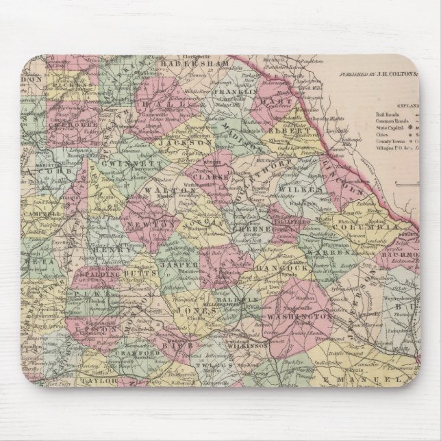 Georgia Mouse Pad (Front)