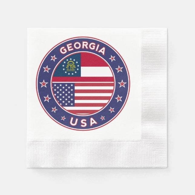 Georgia Napkin (Front)