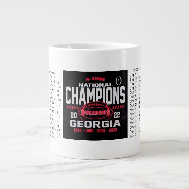 Georgia National Champions Mug (Front)