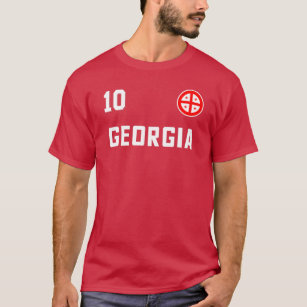 Georgia National Football Team Soccer Retro T-Shirt