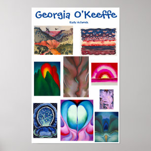 Georgia O’Keeffe, Early Artwork, Poster