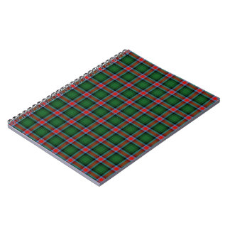 Georgia official state tartan notebook